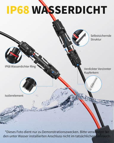 Solarkabel Y-Verteiler Für 3 Solarmodule